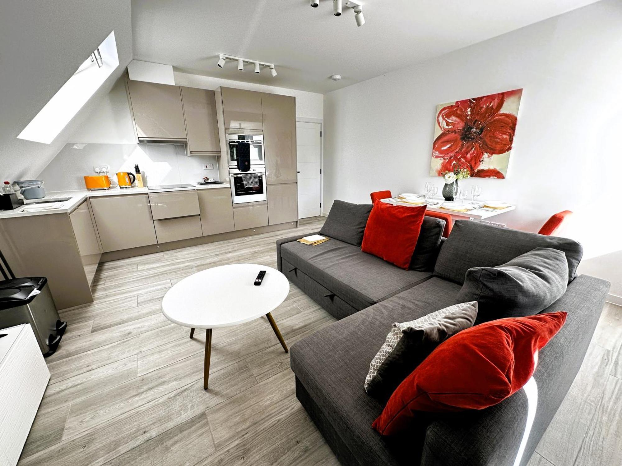 Paradigm Court, Brand New 1-Bedroom Flat Oxford Bagian luar foto